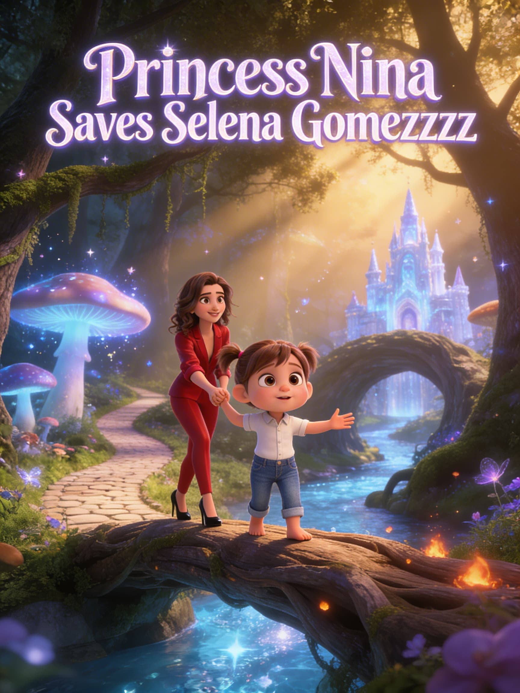 Princess Nina Saves Selena Gomezzzz cover