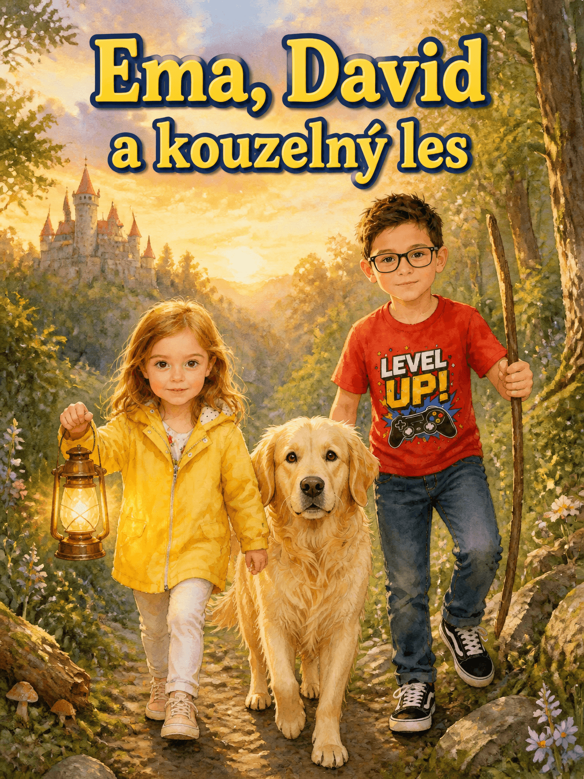 Ema, David a kouzelný les cover